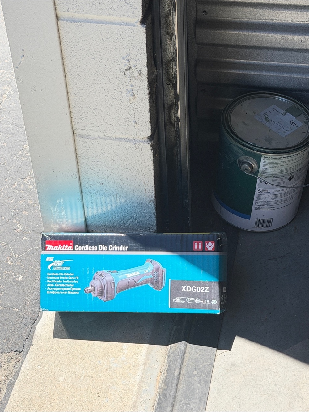 Cordless Die Grinder XDG022 in Teal/Blue